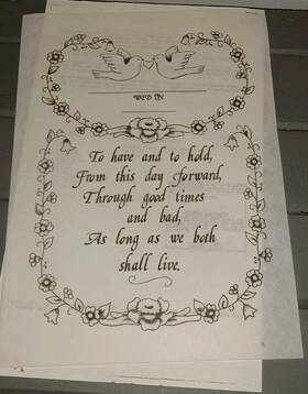 8981 Tri-chem Ftto Have And Holdft Picture To Paint 9x12 Inch Wedding