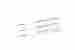 Ums-2440s Silver Brush Limited Ultra Mini Striper Short Handle Set 3 Per Pack 791836503918