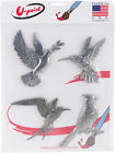 Up-109 U-paint Metal Embellishments 4-pkg-birds 816188020095