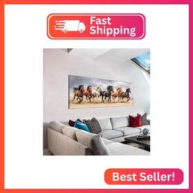 Fba-kb-28-horse Vaiieyo Large Diamond Art Kits For Adults Horse Animal Diamo