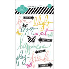 Vces-hs-736 American Crafts Buzz Words Epoxy 811723017363