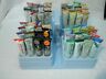 Vintage Liquid Embroidery Paints And Lazy Susan Tray Several