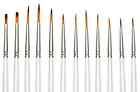 Virtuoso Detail Paint Brush Set Beautifully Hand-made Premium Fine-art Paintbrushes For 712038065608