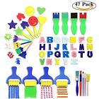 Vorey001 Vorey Kids Art Craft Pieces Sponge Painting Brushes 792541979630