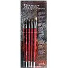 Vshset-filberts Creative Mark Vermeer Classic Mongoose Hair Brush Filbert Set 709758857750