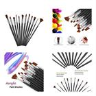 Wa1235259 Waao Miniature Paint Brushes Set Fine Tip For Detailing Art