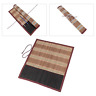 Walfronttq57f6e2dz Walfront Roll Up Bamboo Brush Pen Bag Cases 690004015195