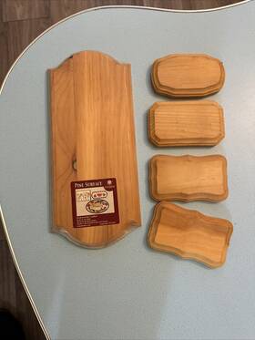 Walnut Hollow 046308140710 Vintage Pine Surface Inkeeper Sign 6 Inch X 14 Made In Usa Bonus