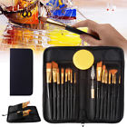 Wkg9235583 Unbranded Artist Paint Brush Set Nylon Hair Watercolor Acrylic Oil