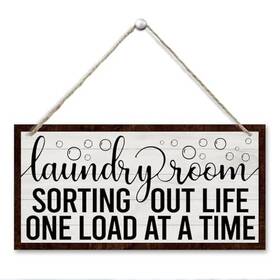 Xmgb115 Wqxhn Farmhouse Home Decor Laundry Room Sorting Out Life One Load At A Time Sign