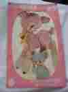X-413 Meyercord Vintage Decal Cuties Reg Code Pink Lamb And Blue Teddy Bear