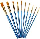 Xubox-arts-pp-0240002 Xubox Paintbrush Set Pieces Round Pointed Tip Nylon Hair