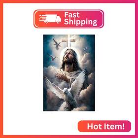 G7174 Yijingtop Religious Diamond Art Kits For Adults Beginners Jesus Painting