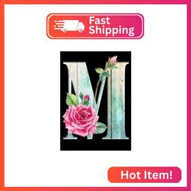 Azm13 Yoya 5d Diamond Painting Letters Art Kits Flowers Diy Full Drill