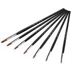 Yuebang Pcs Watercolor Brushes Round Pointed Tip Paint 6801757056036