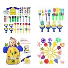 Ztw008 Ztweden Pcs Kids Sponge Painting Brushes Kits For 192687699506