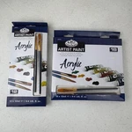 Royal Langnickel Acrylic Artist Paint Set 12PC ACR12 And 18PC ACR18 Bundle New. Fixed Price $28.99.