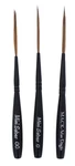 Andrew Mack Amvd-ms-set Von Dago Mini Saber Of 3 Pinstriping Brushe.... Fixed Price $46.46.
