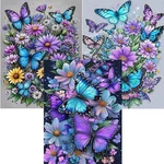 Benjenes 3PCS Spring Diamond Art Kits For Adults, Butterfly Painting .... Fixed Price $23.88.