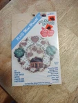 Apple Bits Cut & Paste Plaid Mini Wreath (home And Heart) #59262. Fixed Price $6.00.