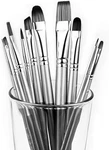 Adis&guys 10-PIECE Professional Face Body Painting Brush Set Ideal For Acryl. Fixed Price $22.95.
