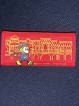 Vintage Mickey Mouse Walt Souvenir Disney Productions Red Tri-fold 6 Holder. Fixed Price $5.00.