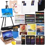 141PCS Deluxe Artist Painting Set, Supplies With 84 Paint(oil, Watercol. Fixed Price $141.98.