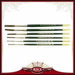 (6) Andrew Mack Hannukaine Quill Brushes Series 79 Size Xxs - Xl. Fixed Price $48.99.