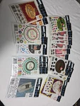 Lot Of 19 - Ez Rub On Transfers Card Making Miscellaneous 2007 Vintage. Fixed Price $9.75.