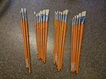 Loew Cornell Art Hobby Brushes - Set Of 22. Fixed Price $15.00.