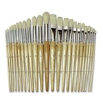 Chenille Kraft CKC5172 Round Wood Paint Brush Set 24 Pcs. Fixed Price $34.47.