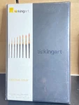 Kingart Original Golden Taklon Set Of Paint Brush Series 2/4/6/8/10/12/14/16. Fixed Price $49.99.