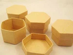 Darice Craft Supply Paper Mache Small Trinket Box W/lid Hexagon (3PK-12PCS). Fixed Price $14.99.