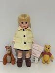 Madame Alexander Winnie The Blustery Day 38365 W/pooh & Tigger. Fixed Price $89.00.