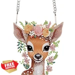 Aiyuanzsh Deer Princess Diamond Painting Hanging Pendant. Fixed Price $20.00.
