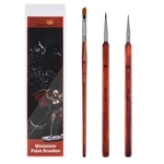 Kolinsky Sable Miniature Paint Brushes-golden Maple 3PCS Detail Dr. Fixed Price $25.35.