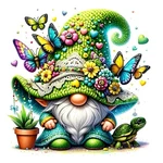 Fhbubpup Diamond Painting Kits For Adults, 12X12 Inches, GNOME-2. Fixed Price $15.99.