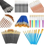 Painting Set Brushes For Oil Acrylic Lot Artist Face Bulk. Fixed Price $12.85.