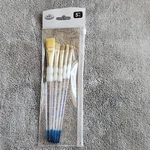 Royal & Langnickel Soft-grip 5PC Gold Taklon Variety Paintbrush Set. Fixed Price $9.00.