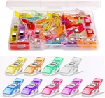 Multipurpose Sewing Clips 30 Pcs Premium Quilting Accessories - Assorted Colors. Fixed Price $7.66.