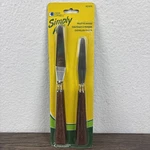 Loew Cornell Palette Knife Set Paint Trowel Shape Metal Wood Handle 1021076 New. Fixed Price $17.95.