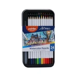 Artpro Watercolor Pencils 24 Pcs Professional Set Brush Case. Fixed Price $28.22.