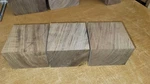 Black Walnut Bowl Blanks, Piece Set 4.25 X 3.35". Fixed Price $15.00.