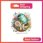 Jjfox Diy Tabletop Diamond Art Painting Kit Desktop Ornament Special Shaped Rhin. Fixed Price $23.80.