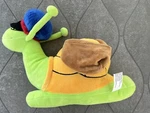 The Snail "sunny" 11" Stuffed Plush Toy Mailman W/ Pouch Rare. Fixed Price $19.99.
