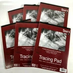 Darice Studio 71 Artist Tracing Paper Pad 25LB Medium 9" X 12" 97490-3 (6-PACK). Fixed Price $59.95.