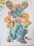 Vintage Meyercord Water Decal Bunny & Chicks 1950S 1960S Large Sz Nursery Unused. Fixed Price $12.99.