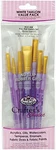 Royal And Langnickel Crafter's Choice Flat Taklon Variety Brush Set - White. Fixed Price $20.05.