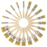 Art Supply 20 Pack Of Assorted Size And Chip Brushes For Paint,. Fixed Price $19.69.