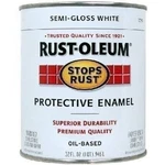 Rust-oleum 7797502 Stops Rust, 32 Oz. Quart, Semi Gloss White, Can. Fixed Price $30.83.